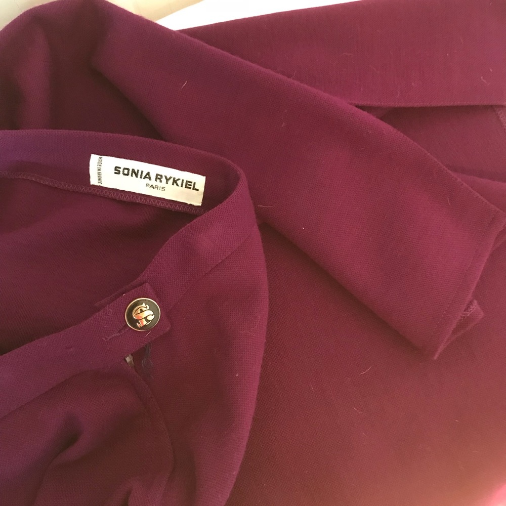 Sonya Rykiel Plum Skirt Size 10